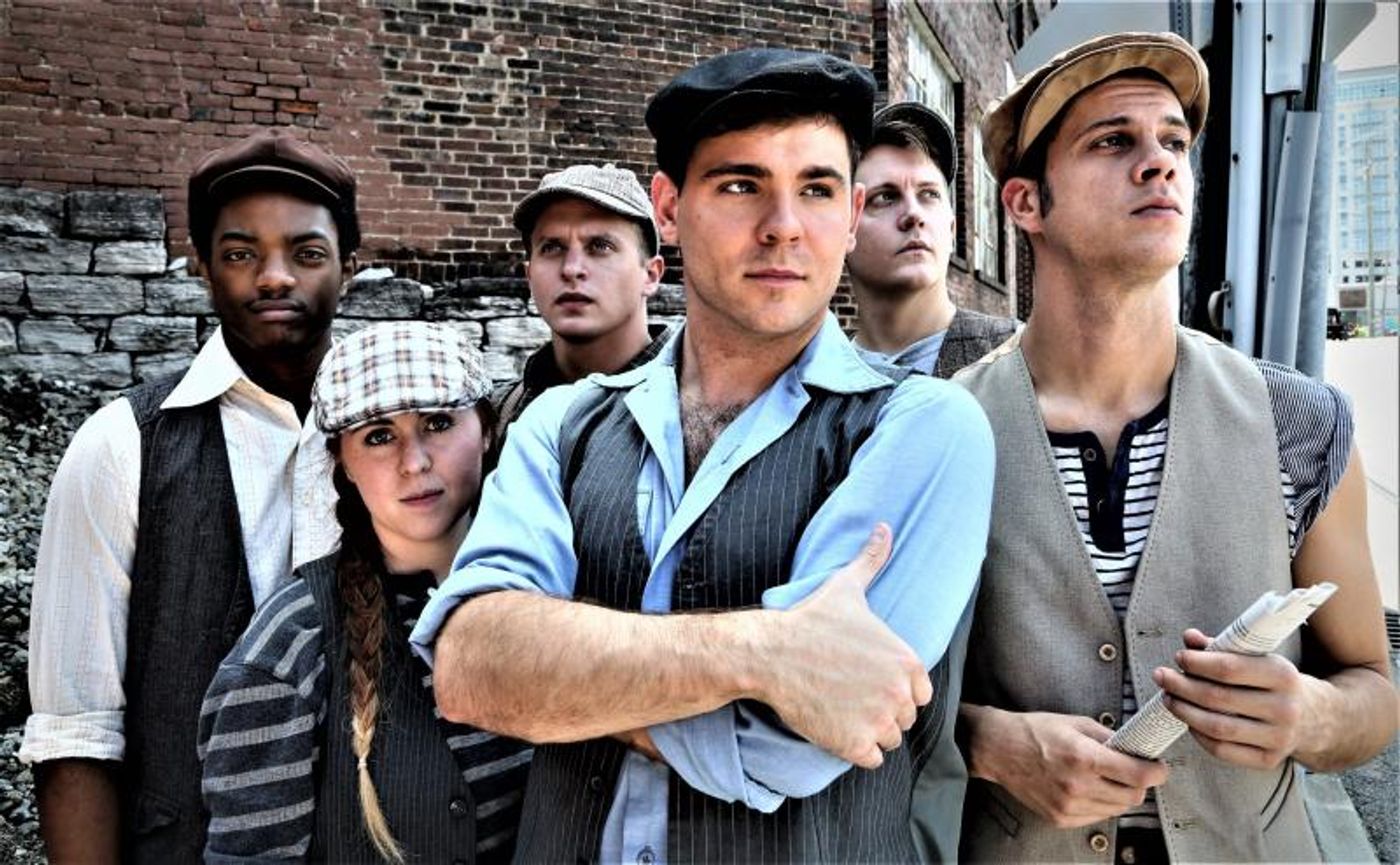 Thursday 5(+1): Ridley, Rankin, Petrille and Blake from Chaffin's Barn's NEWSIES  Image
