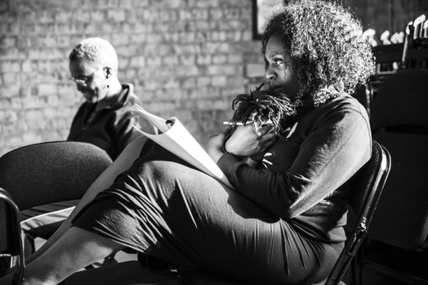 Photo Flash: In Rehearsal with Park Theatre's BULLET HOLE  Image
