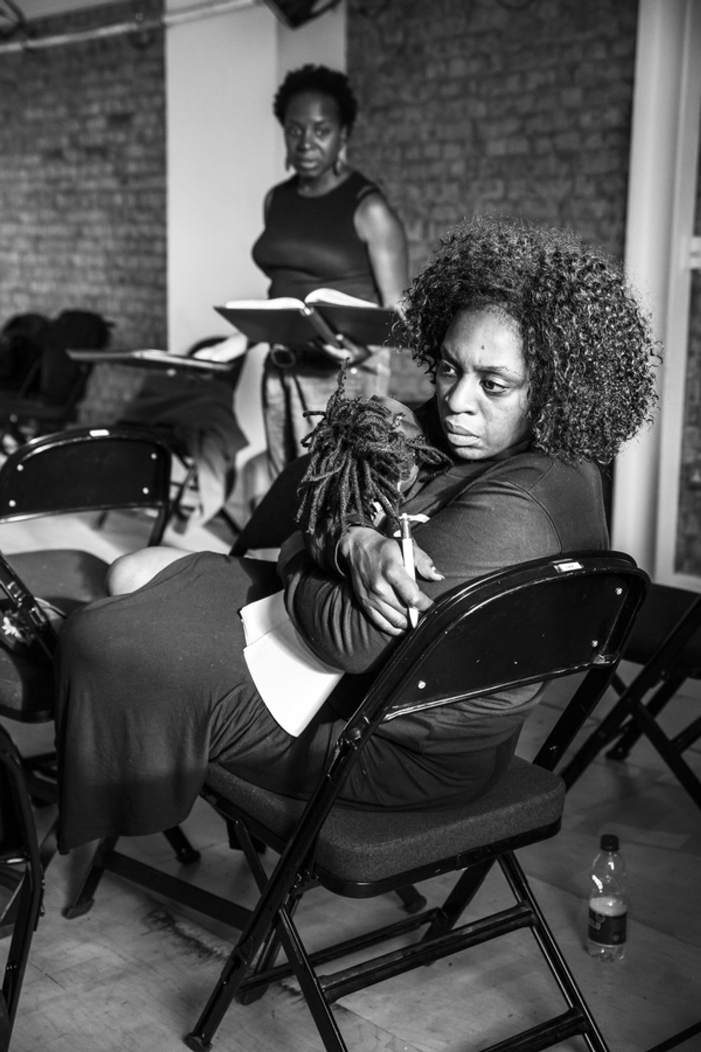 Photo Flash: In Rehearsal with Park Theatre's BULLET HOLE  Image