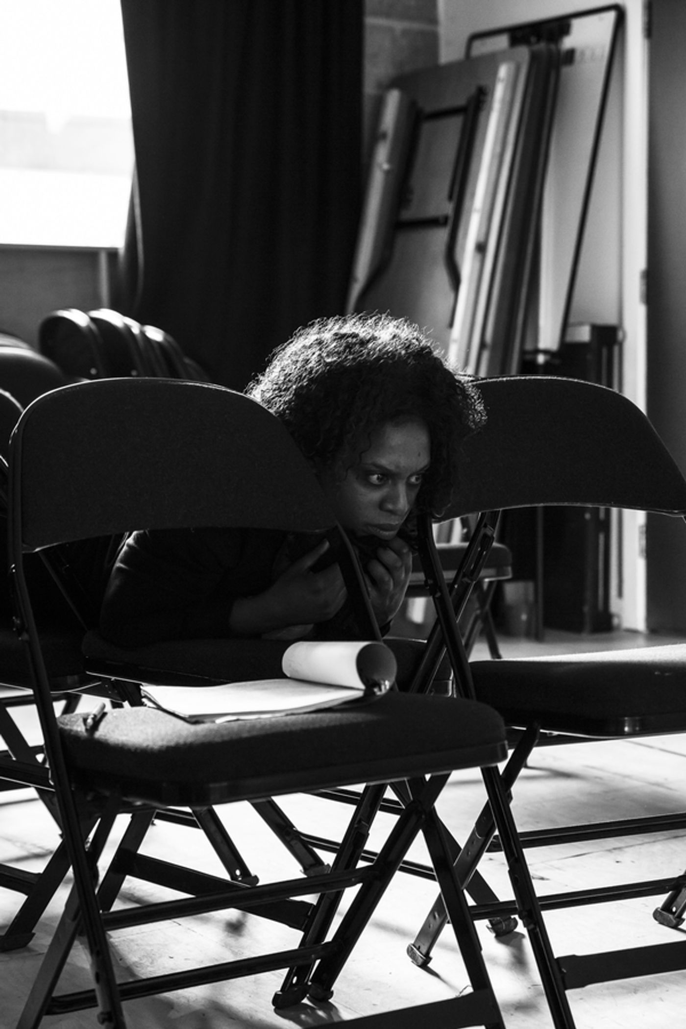 Photo Flash: In Rehearsal with Park Theatre's BULLET HOLE Photo Flash: In Rehearsal with Park Theatre's BULLET HOLE Image