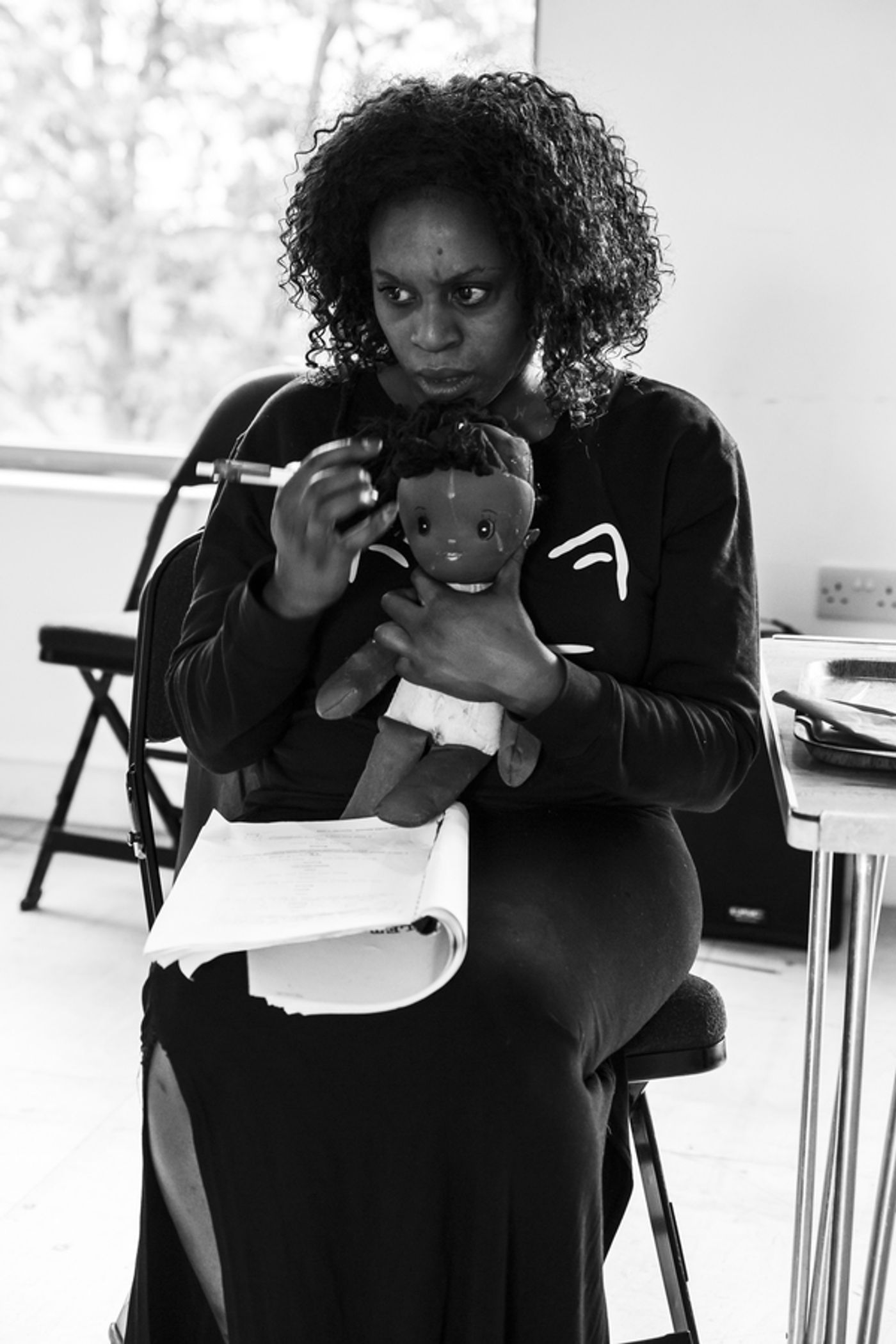 Photo Flash: In Rehearsal with Park Theatre's BULLET HOLE Photo Flash: In Rehearsal with Park Theatre's BULLET HOLE Image