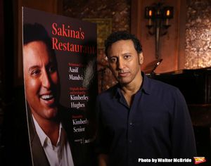 Aasif Mandvi attends the Photo Call for "Sakina's Restaurant" on September 20, 2018 at Feinstein's/54 Below in New York City. @ BroadwayWorld Aasif Mandvi attends the Photo Call for "Sakina's Restaurant" on September 20, 2018 Photo