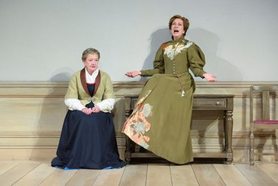 Nancy E. Carroll (Anne Marie) and Mary Beth Fisher (Nora) in Berkeley Repâ€™s pr Photo