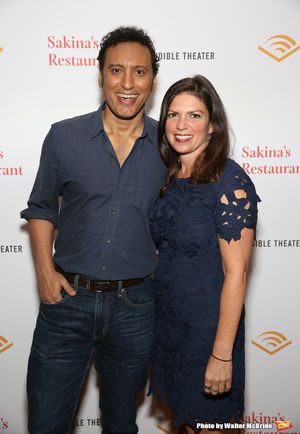 Aasif Mandvi and director Kimberly Senior @ BroadwayWorld Aasif Mandvi and director Kimberly Senior Photo