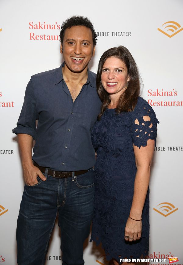 Aasif Mandvi and director Kimberly Senior Photo