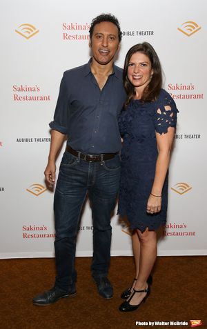 Aasif Mandvi and director Kimberly Senior @ BroadwayWorld Aasif Mandvi and director Kimberly Senior Photo