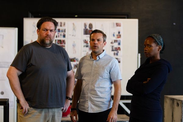 Christopher M. Walsh (Uncle Terry/Station Policeman/Ensemble), Scott Allen Luke (Roge Photo