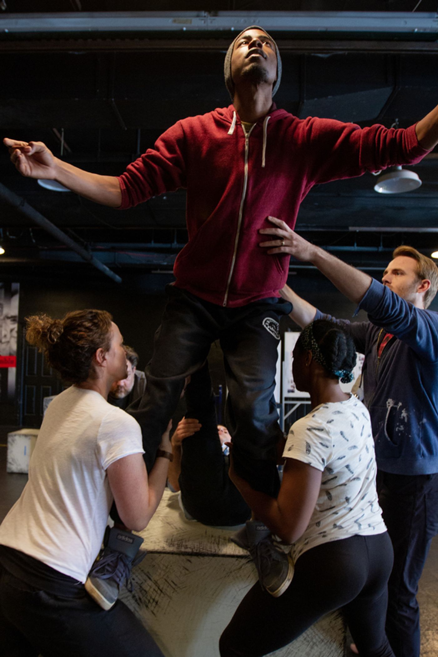 Photo Flash: In Rehearsal with Steppenwolf's THE CURIOUS INCIDENT OF THE DOG IN THE NIGHT-TIME  Image