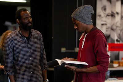 Cedric Mays (Ed) and Terry Bell (Christopher) Photo