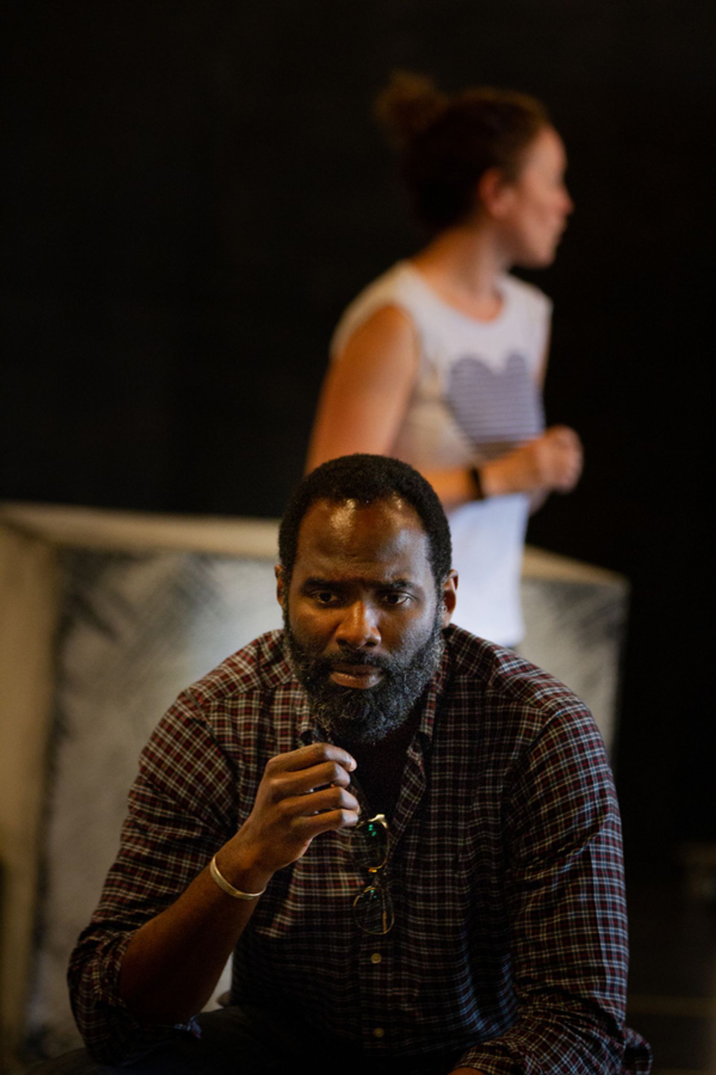 Photo Flash: In Rehearsal with Steppenwolf's THE CURIOUS INCIDENT OF THE DOG IN THE NIGHT-TIME  Image