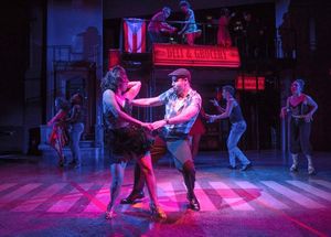 Courtney Arango, Ryan Alvarado and company of In the Heights Photo