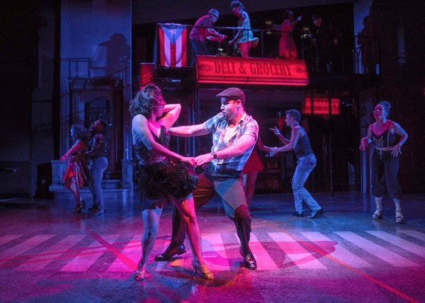 Courtney Arango, Ryan Alvarado and company of In the Heights Photo