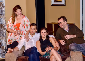 Hallie Wetzell, Craig Hanson, Amanda Dubois, Nick Paone @ BroadwayWorld Hallie Wetzell, Craig Hanson, Amanda Dubois, Nick Paone Photo