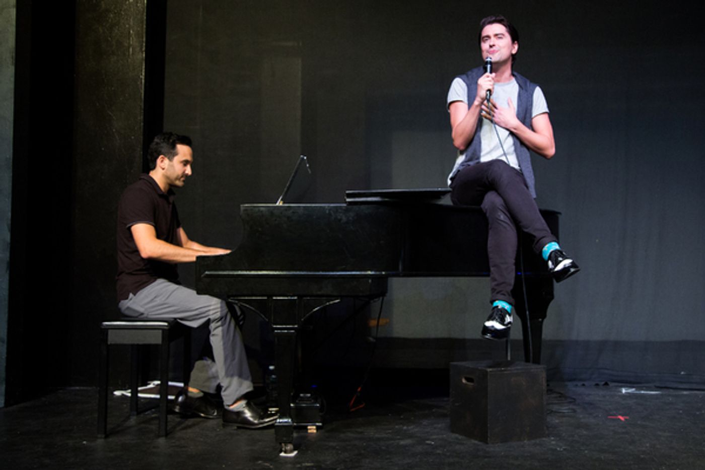 Photo Coverage: Sneak Peek of York Theatre Company's MIDNIGHT AT THE NEVER GET  Image