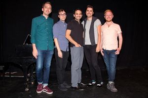 Jon J. Peterson, Mark Sonnenblick, Jeremy Cohen, Sam Bolen, Max Friedman @ BroadwayWorld Jon J. Peterson, Mark Sonnenblick, Jeremy Cohen, Sam Bolen, Max Friedman Photo