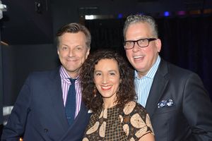 Jim Caruso, Gabrielle Stravelli and Billy Stritch Photo