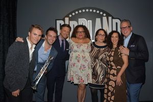 Luke Hickey, Benny Benack III, Jim Caruso, Natalie Douglas, Susie Mosher, Gabrielle Stravelli and Billy Stritch @ BroadwayWorld Luke Hickey, Benny Benack III, Jim Caruso, Natalie Douglas, Susie Mosher, Gabrielle S Photo