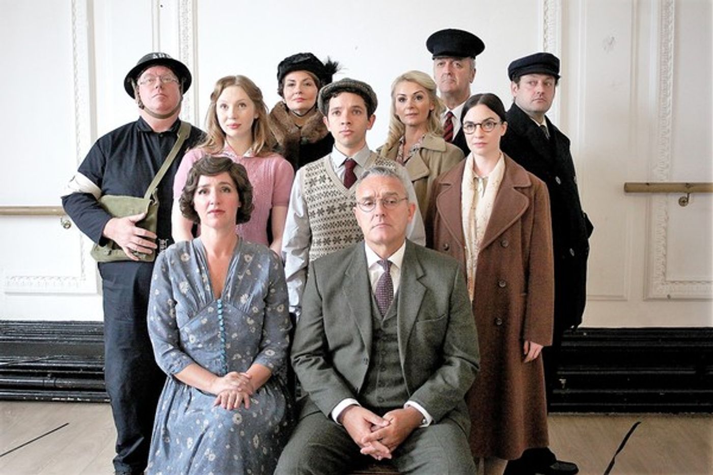 Photo Flash: First Look Of Full Cast In Costume For Premiere Of BY THE WATERS OF LIVERPOOL  Image