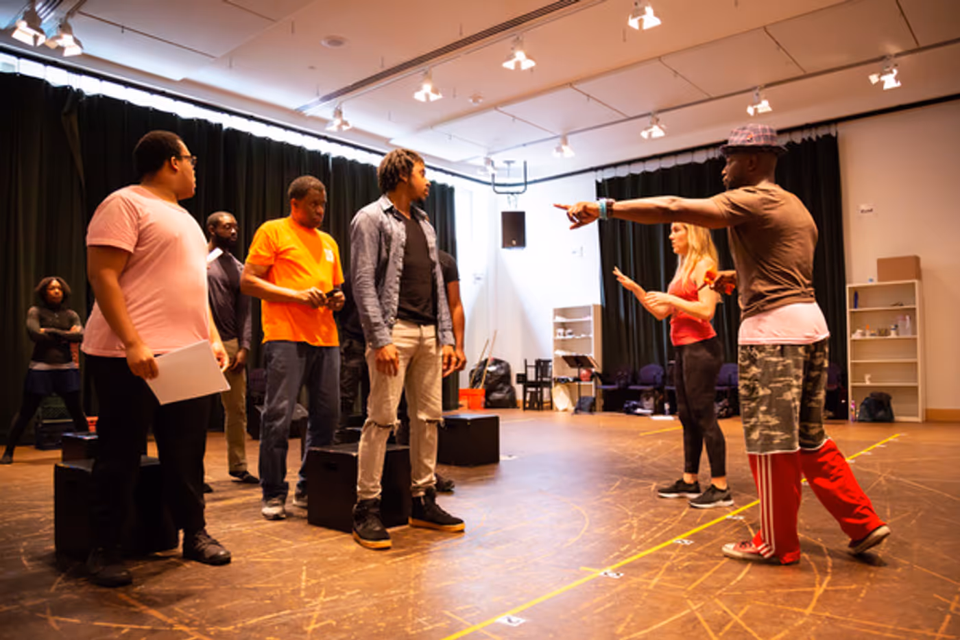 Photo Flash: In Rehearsal with THOUGHTS OF A COLORED MAN Workshop at Arena Stage  Image