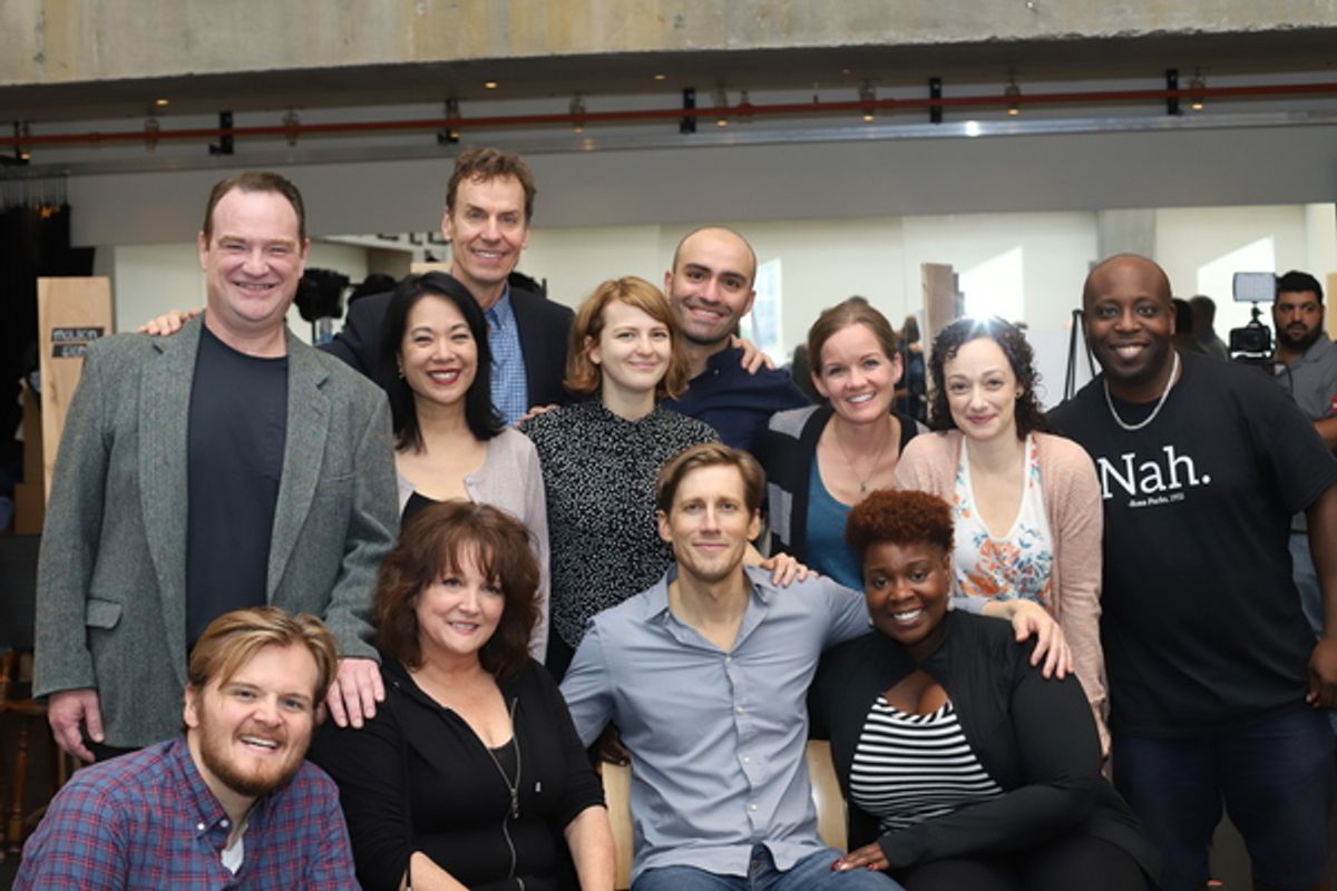 Kevin Carolan, Harter Clingman, Christine Toy Johnson,  Chamblee Ferguson, Julie Johnson, Emily Walton, Andrew Samonsky, Nick Duckart, Becky Gulsvig, Megan Mcginnis, Danielle K. Thomas, and James Earl Jones II at 