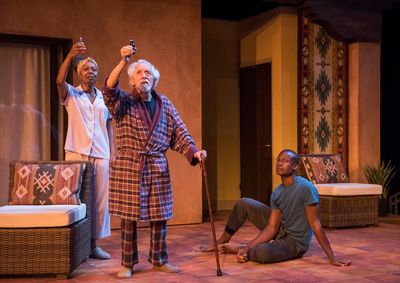 Mike Nussbaum, Penelope Walker, Sean Parris Photo