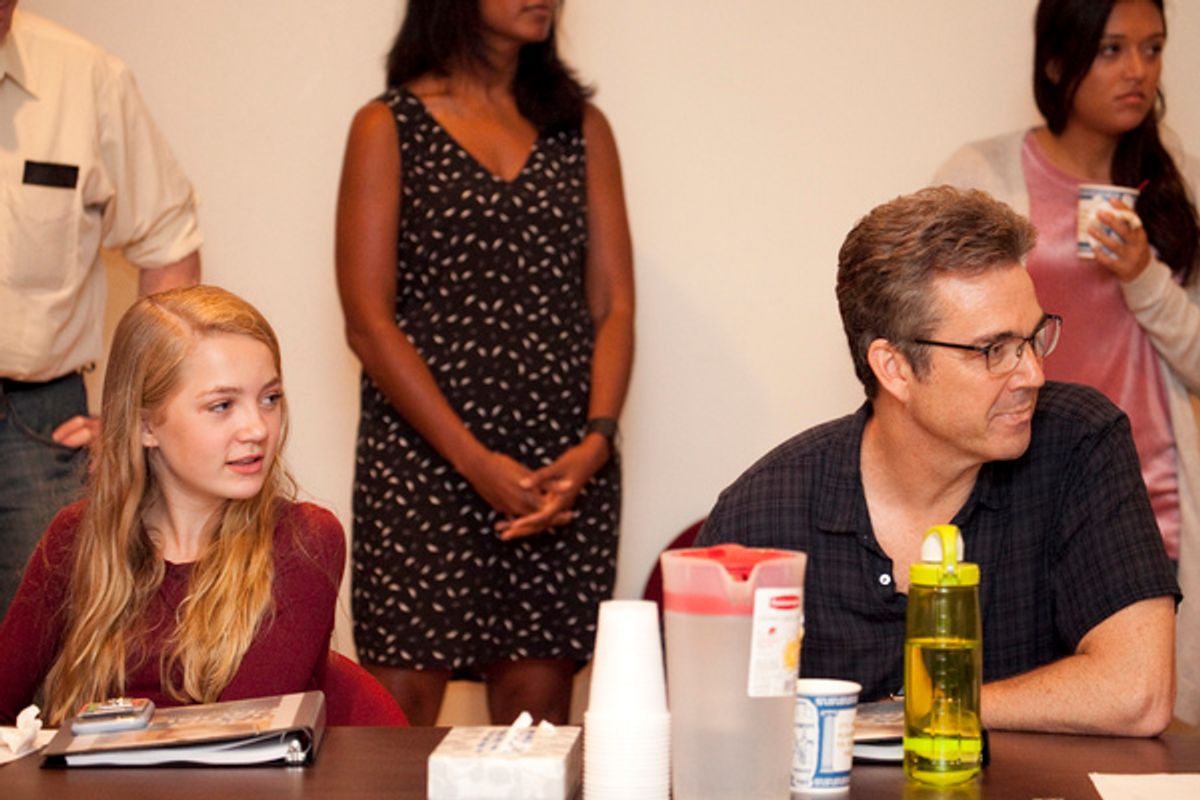 Katie Beth Hall and Jon Tenney at 