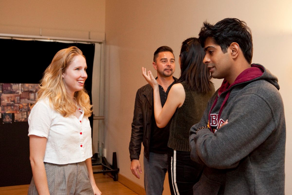 Nina Grollman and Eshan B at 