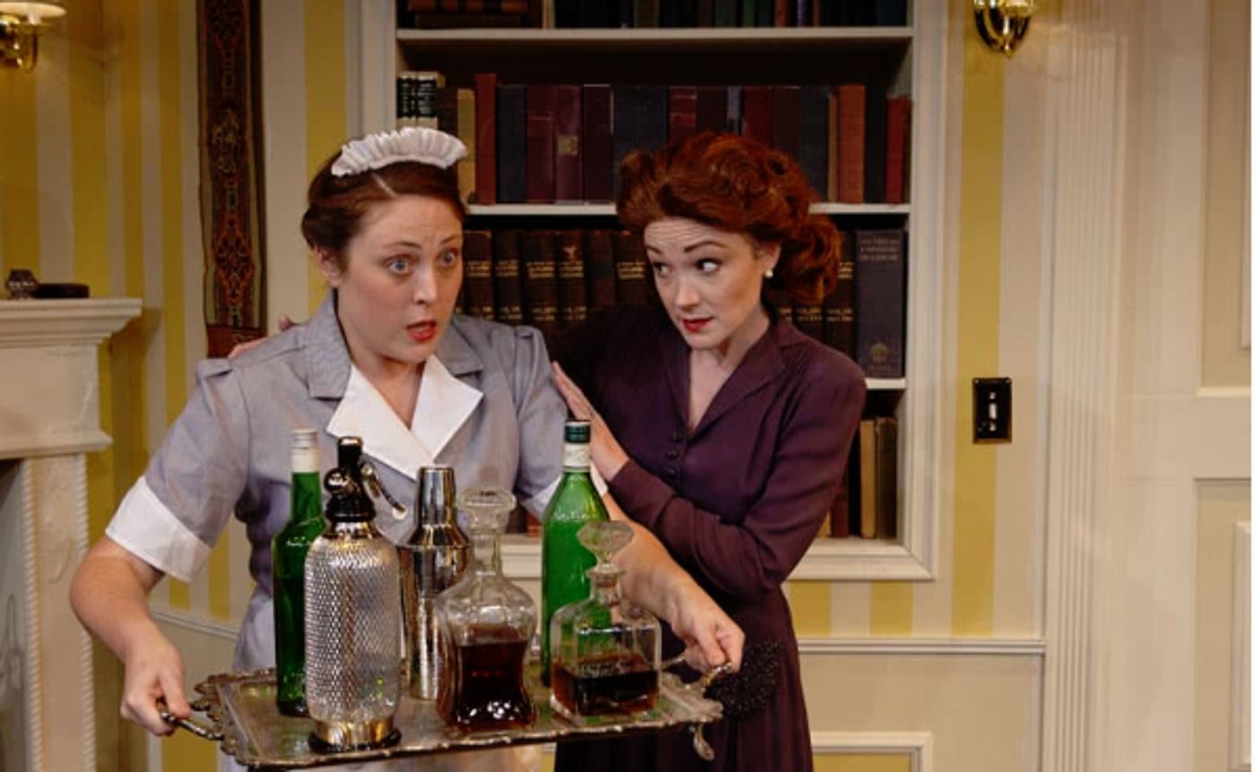 Review: BLITHE SPIRIT is a spirited comedy at North Coast Repertory Theatre Review: BLITHE SPIRIT is a spirited comedy at North Coast Repertory Theatre Image
