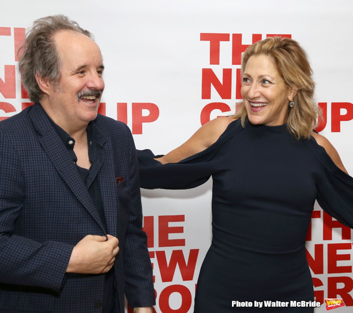 John Pankow and Edie Falco at 