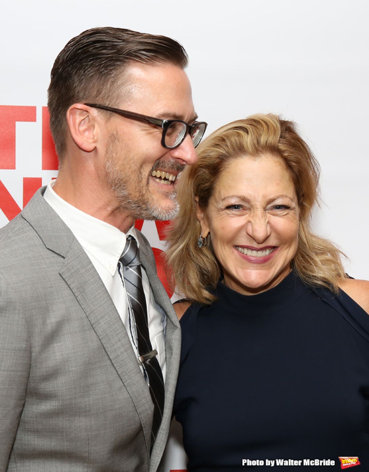 Sharr White and Edie Falco  at 