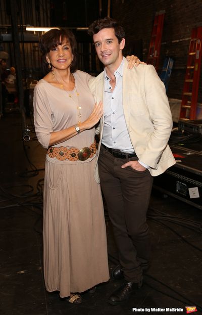Mercedes Reuhl and Michael Urie Photo