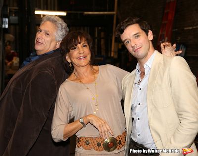 Harvey Fierstein, Mercedes Reuhl and Michael Urie Photo