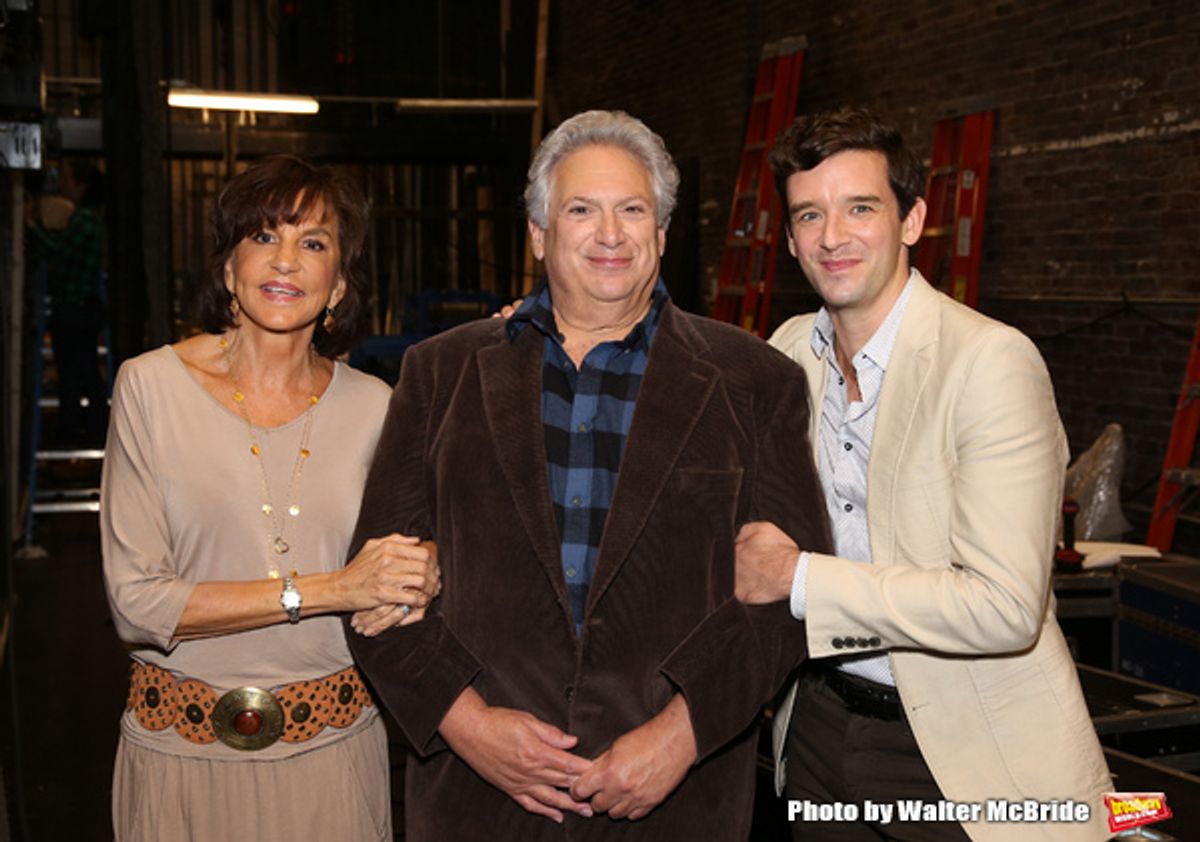 Mercedes Reuhl, Harvey Fierstein and Michael Urie  at 