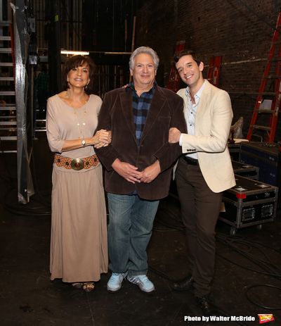 Mercedes Reuhl, Harvey Fierstein and Michael Urie  Photo
