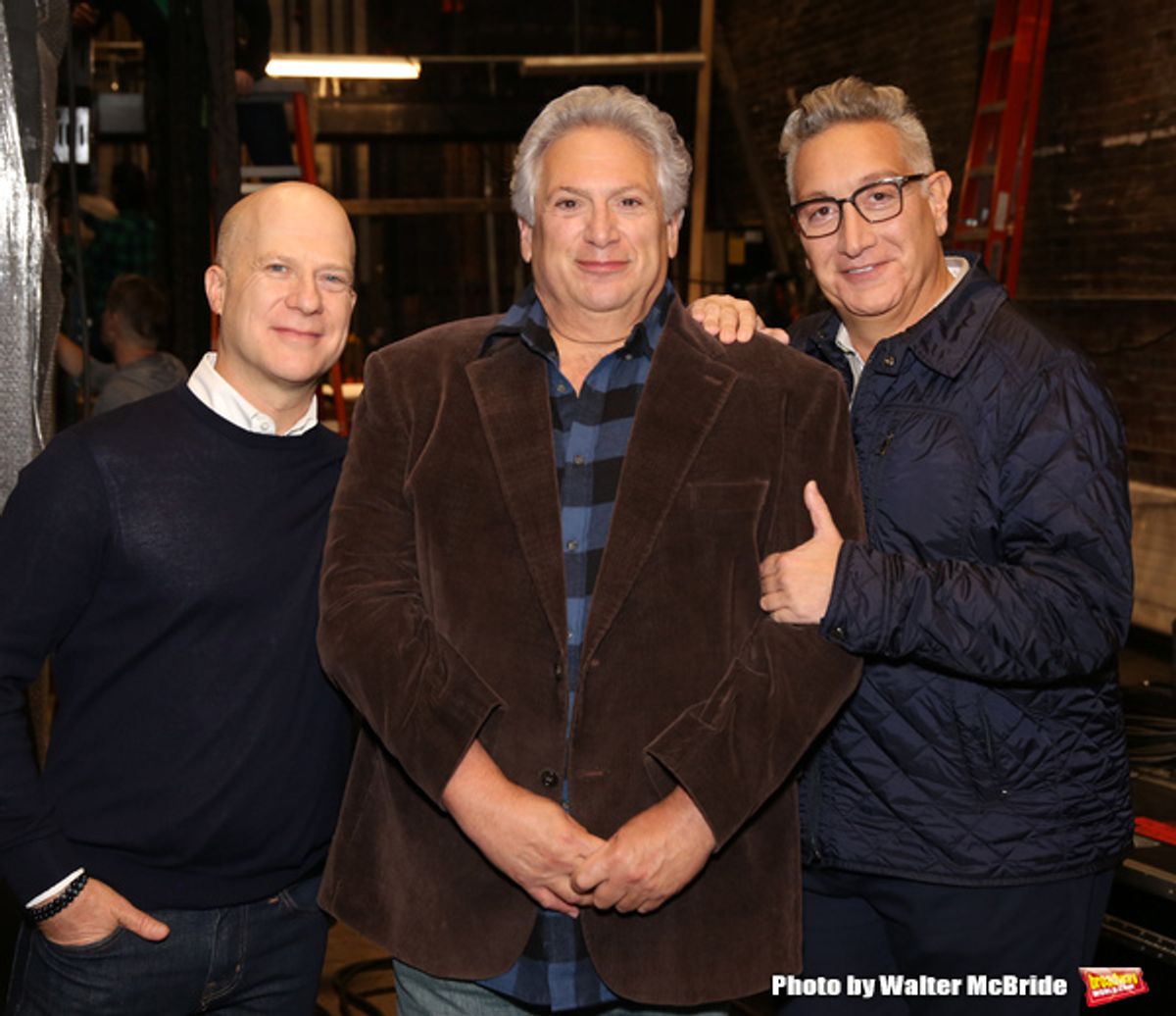 Richie Jackson, Harvey Fierstein and Michael Urie at 
