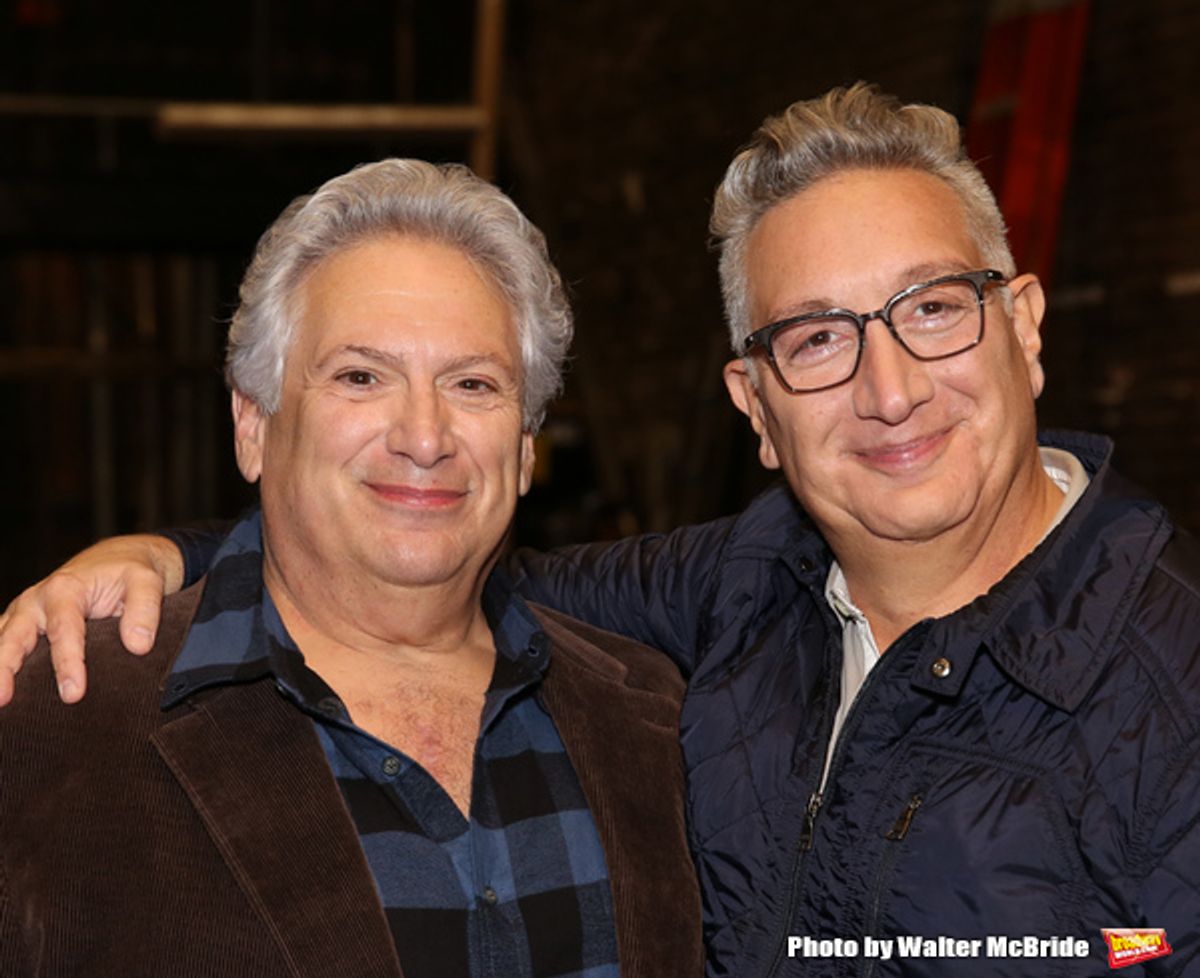Harvey Fierstein and Moises Kaufman at 