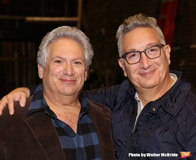 Harvey Fierstein and Moises Kaufman Photo