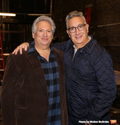 Harvey Fierstein and Moises Kaufman Photo