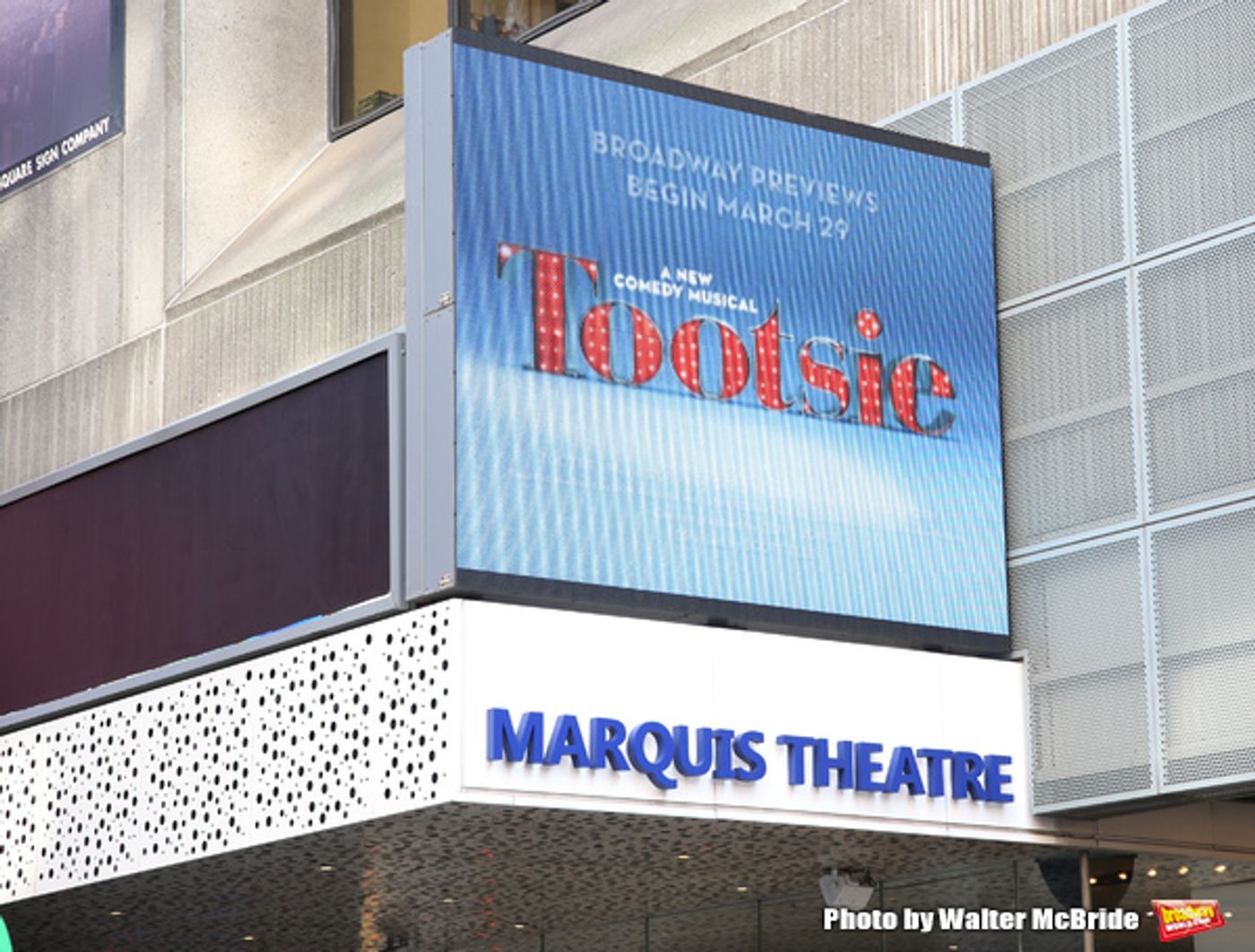 Up on the Marquee: TOOTSIE Arrives on Broadway!  Image