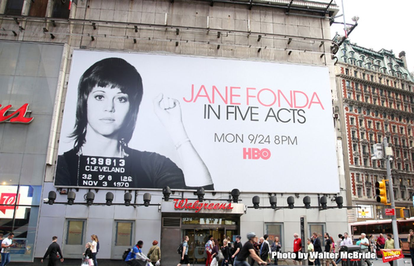 Photo Coverage: Times Square Billboard for HBO's JANE FONDA IN FIVE ACTS Photo Coverage: Times Square Billboard for HBO's JANE FONDA IN FIVE ACTS Image