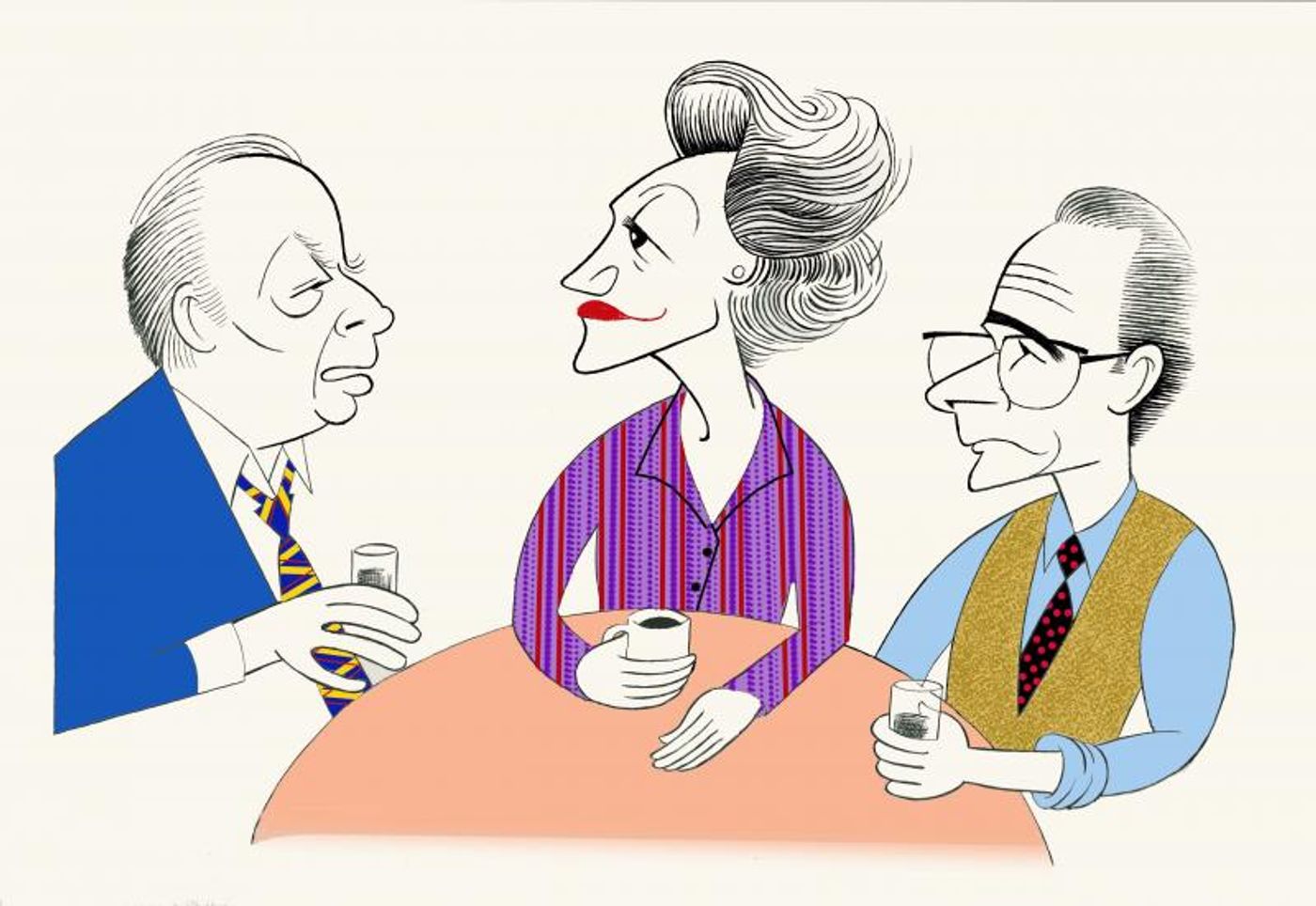 BWW Exclusive: Ken Fallin Draws the Stage - Edie Falco & More in THE TRUE  Image