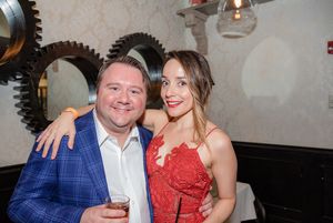 Scott Cote and Jamie Ann Romero.  Photo