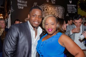 Yaegel T. Welch and Angela Grovey.  Photo