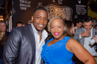 Yaegel T. Welch and Angela Grovey.  Photo