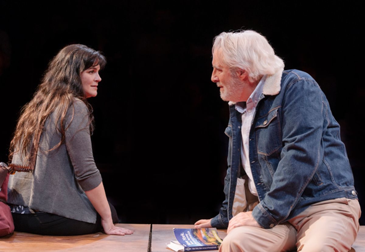 Michael Russotto (Alex) and Rachel Zampelli (Georgie) at 