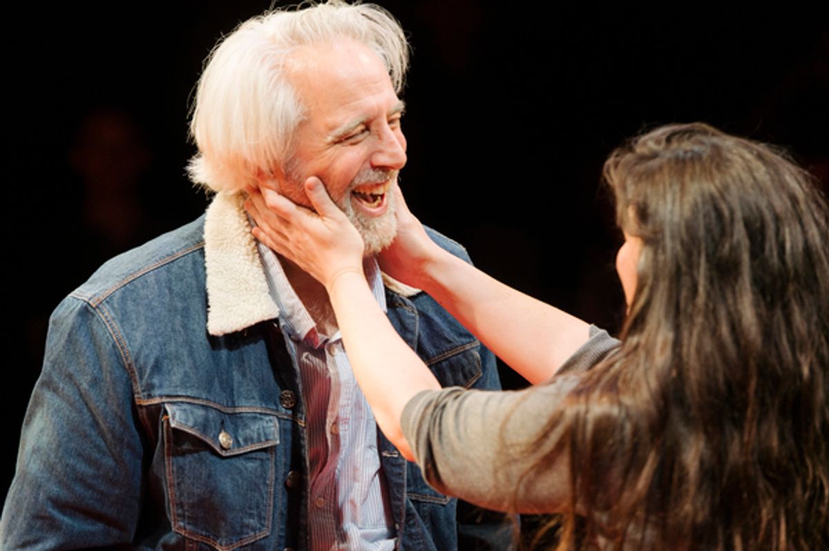 Michael Russotto (Alex) and Rachel Zampelli (Georgie) at 