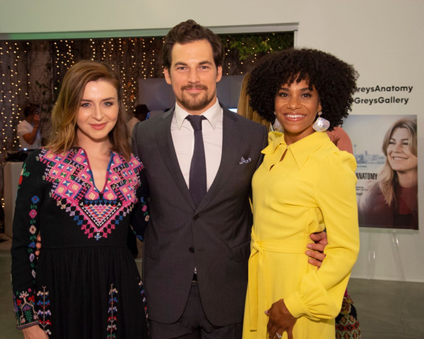 Photo Flash: The Cast of GREY'S ANATOMY Celebrates Season 15 with Opening Night Event  Image