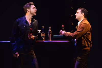 Corey Mach and Mark Ballas Photo