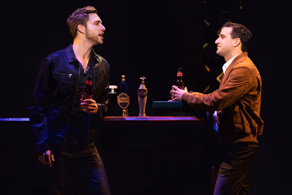 Corey Mach and Mark Ballas Photo