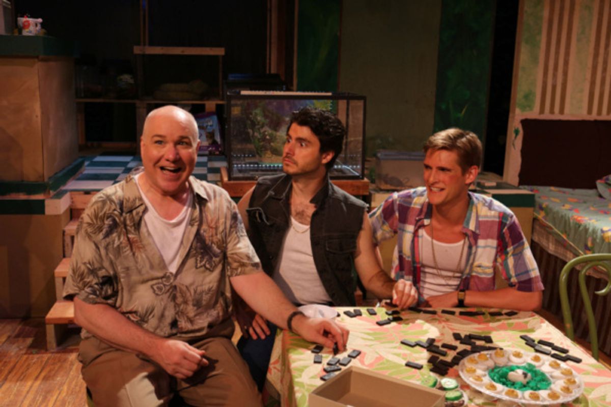 Ed Jones, David Lipschutz and Chazie Bly at 